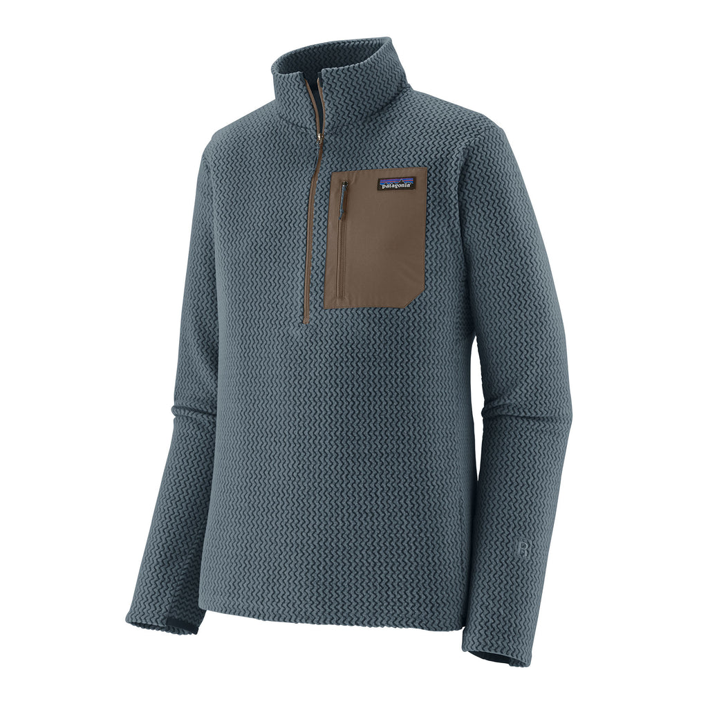 Men's R1 Air 1/2 Zip Neck Fleece - Blue