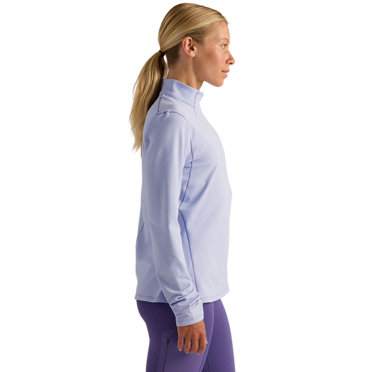 Women's Rho Zip Neck - Kasumi / Blurple