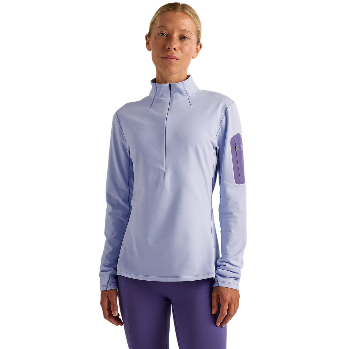 Women's Rho Zip Neck - Kasumi / Blurple