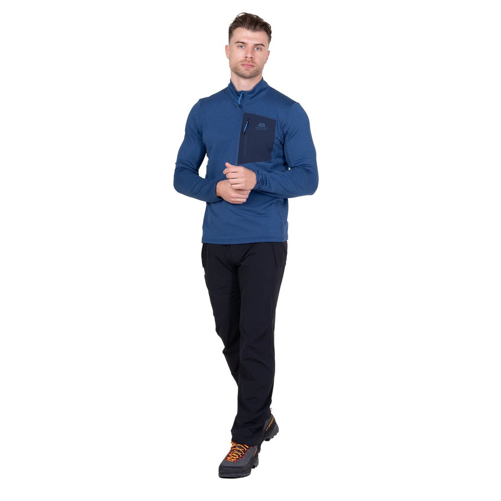 Men's Lumiko Zip-T Top - Blue