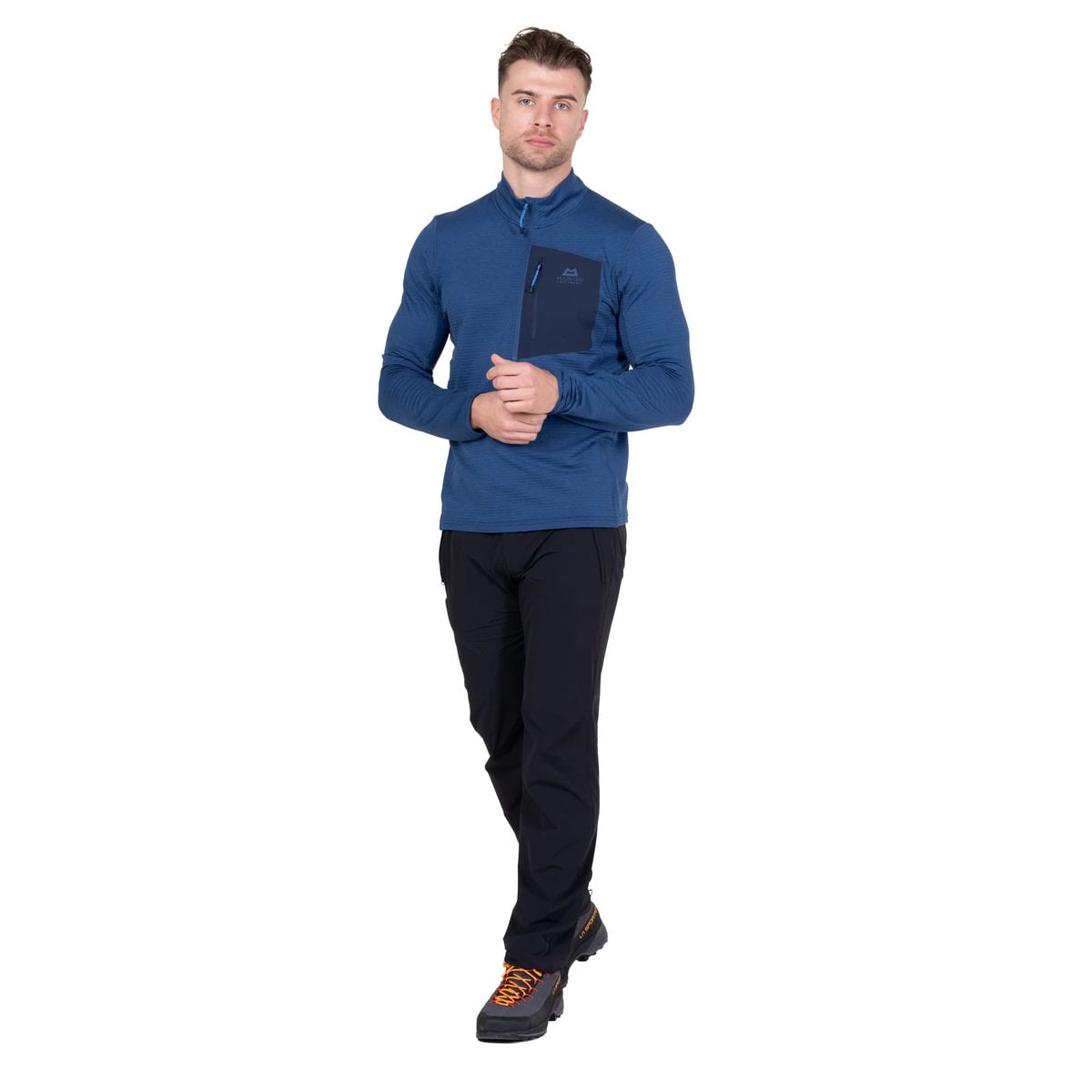 Men's Lumiko Zip-T Top - Blue