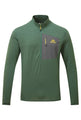 Men's Lumiko Zip-T Top - Green