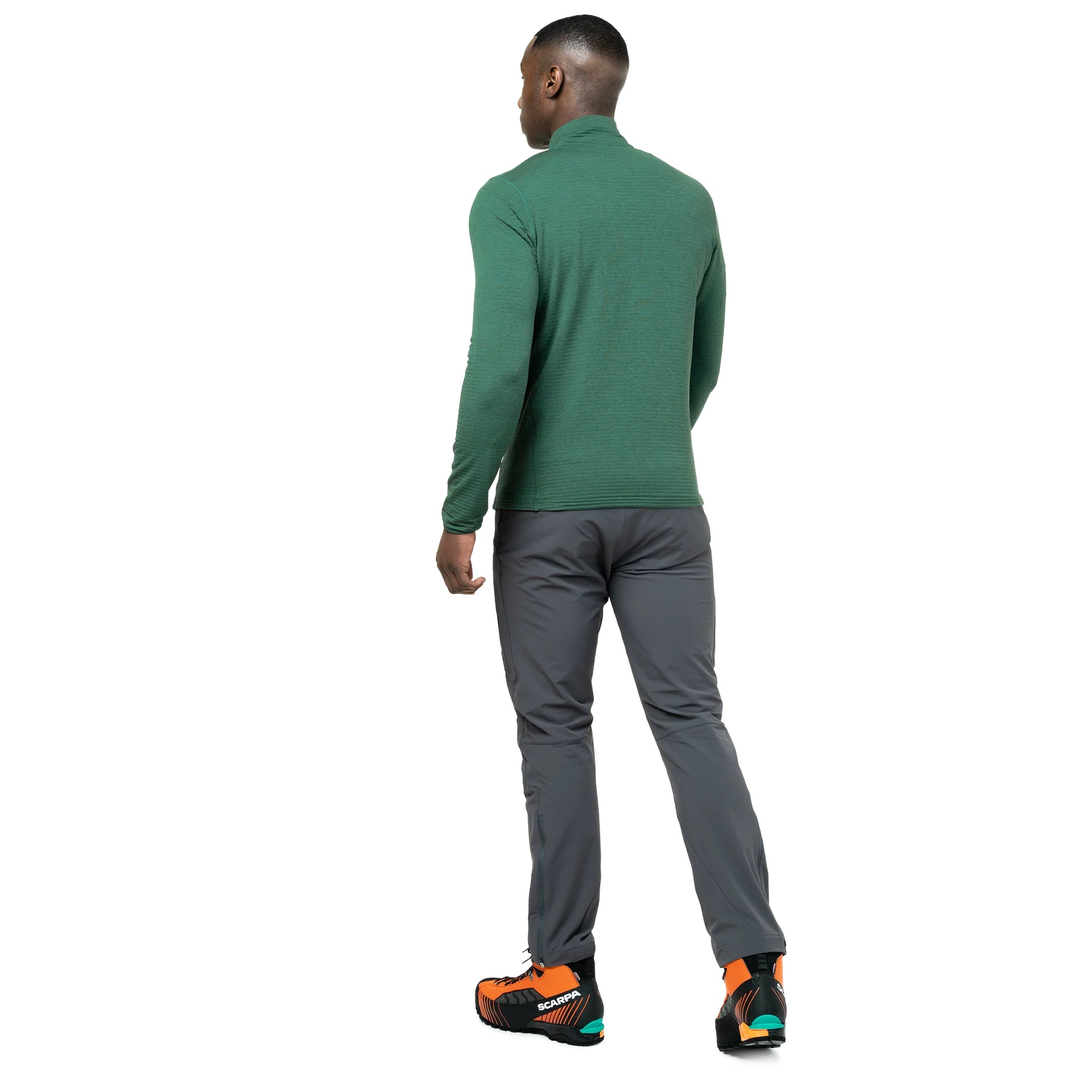 Men's Lumiko Zip-T Top - Green