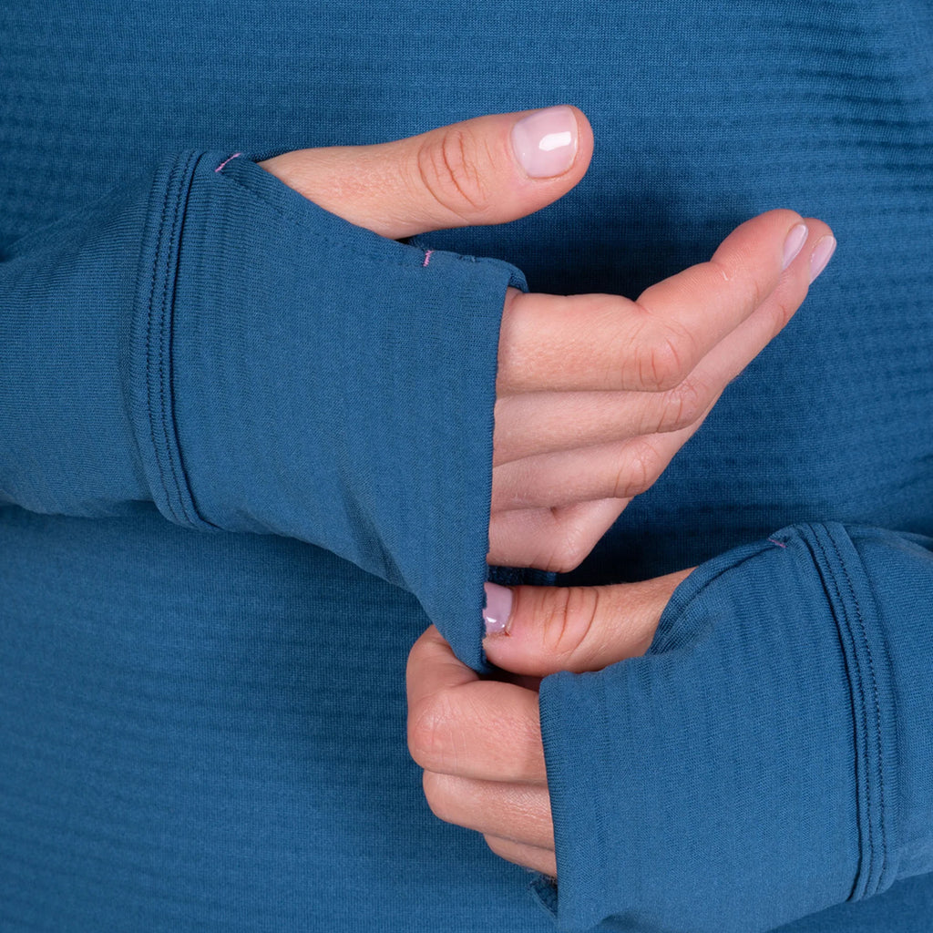 Women's Tech Winter Half-Zip - Blue