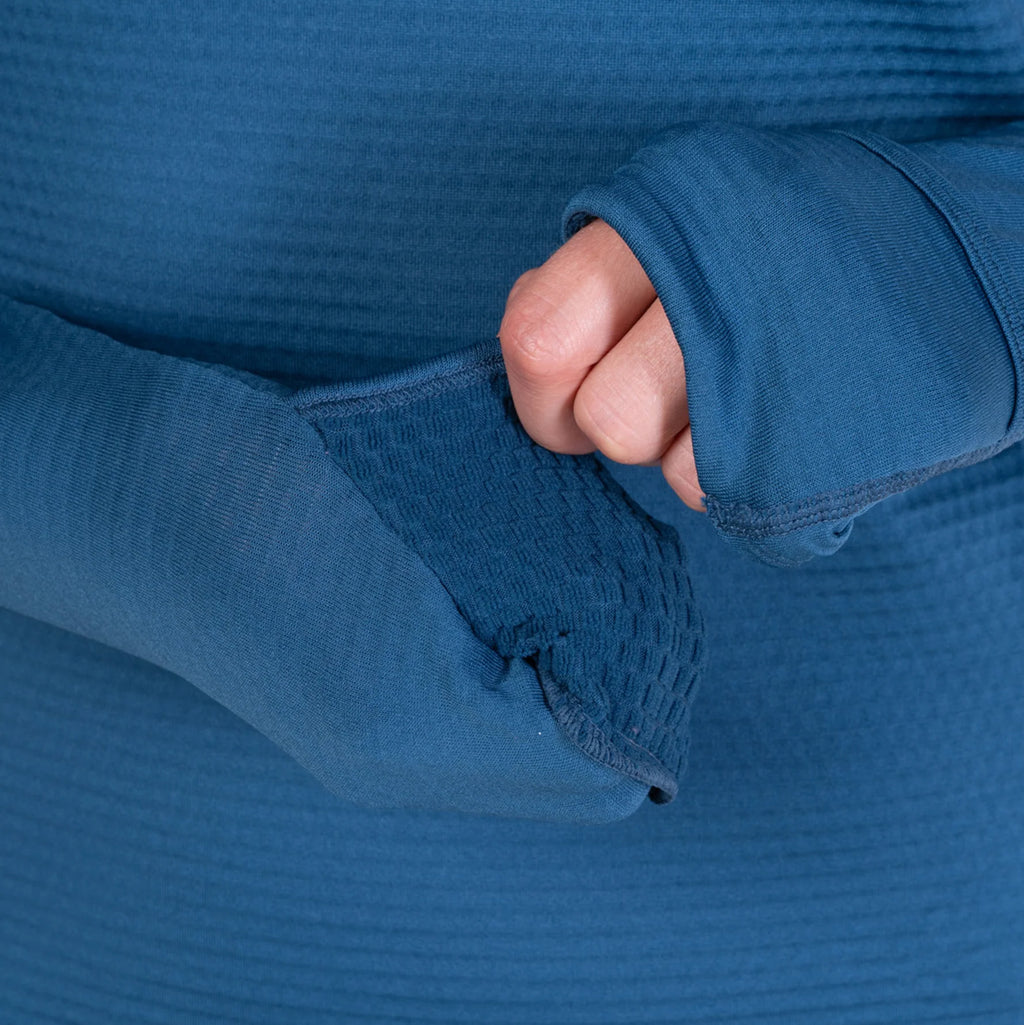Women's Tech Winter Half-Zip - Blue