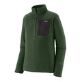 Men's R1 Air 1/2 Zip Neck Fleece - Dark Green