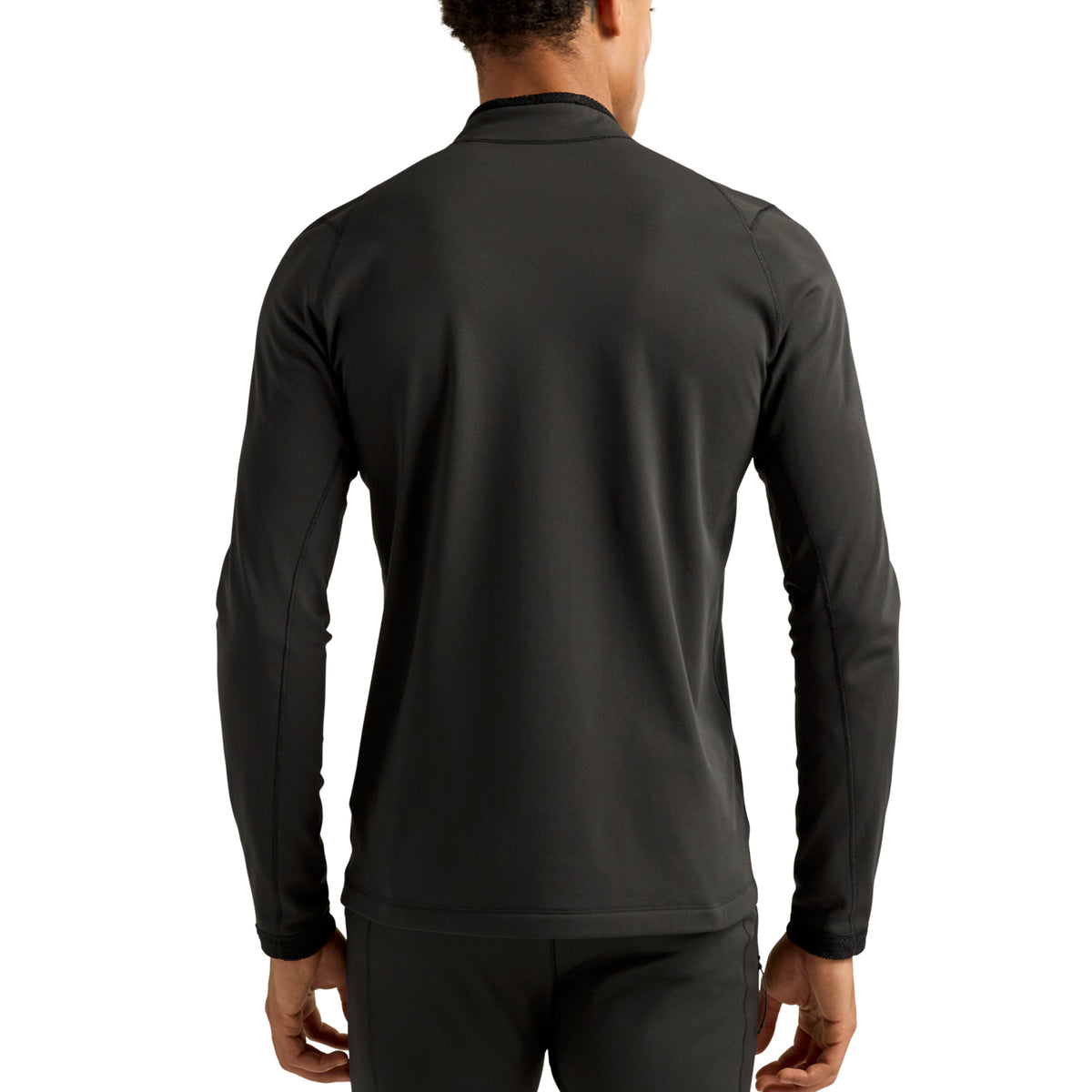 Men's Rho SV Zip Neck - Black