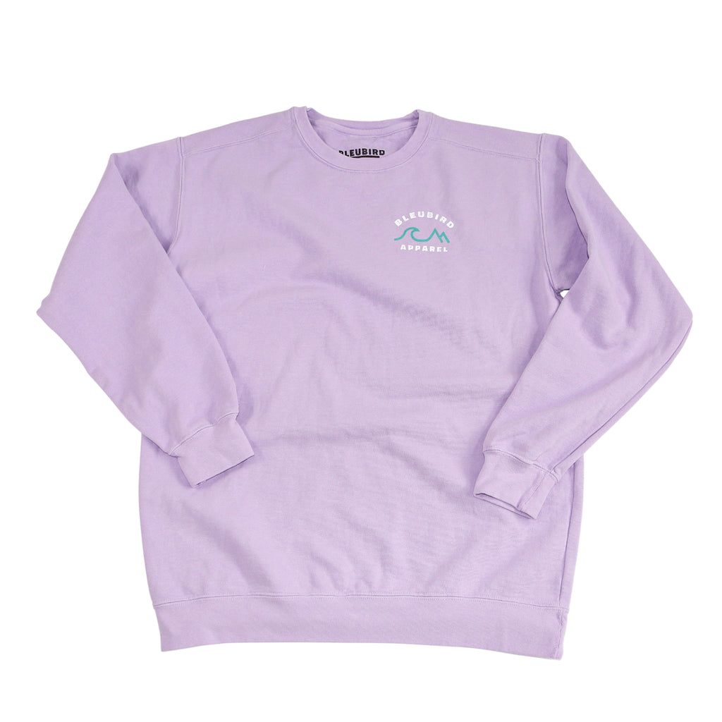 Women's Horizon Crew Pullover - Purple