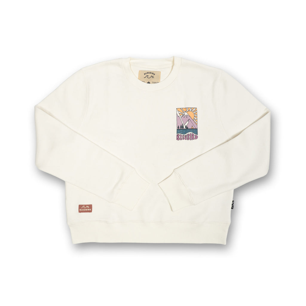 Women's Solace Cropped Crew Top - White