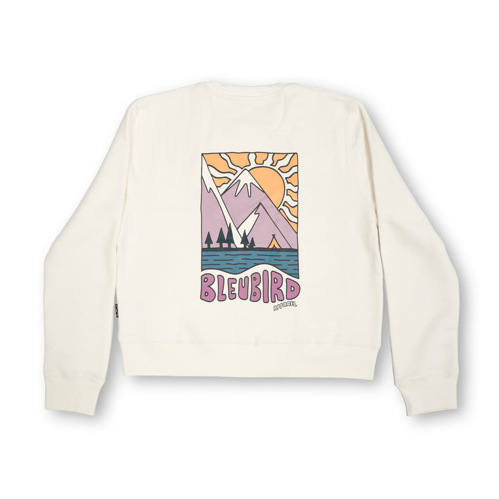 Women's Solace Cropped Crew Top - White