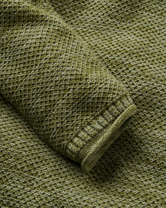 Men's Shore Cotton Knitted Jumper - Green