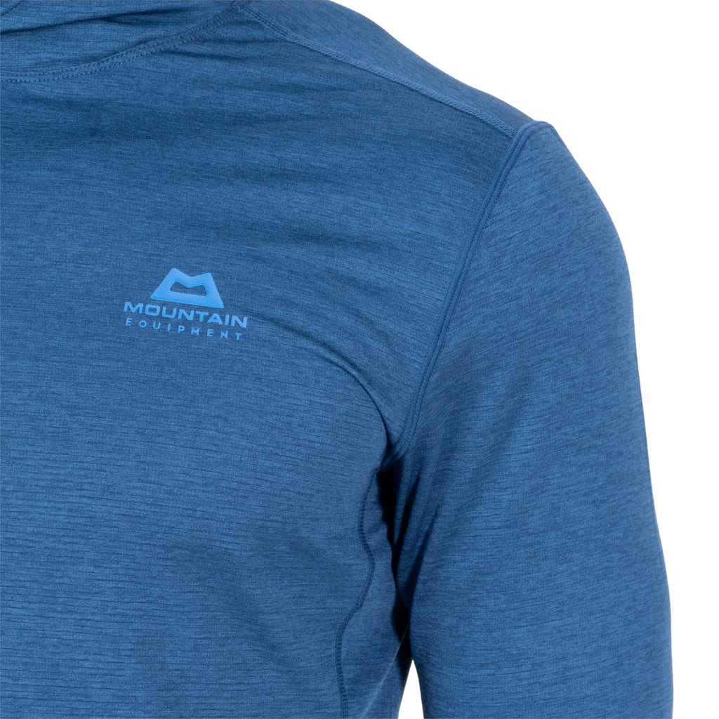 Men's Glace Hooded Top - Blue