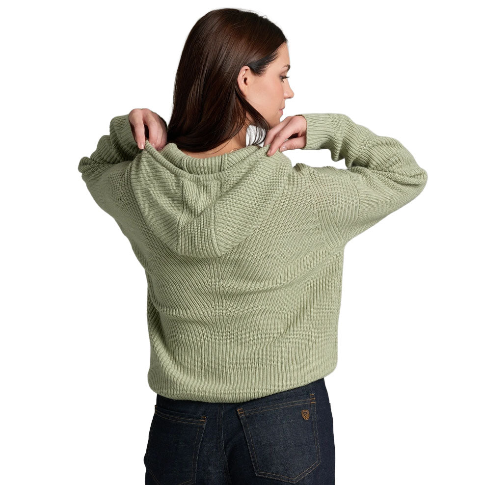 Women's Fireside Sweater Hoody - Green