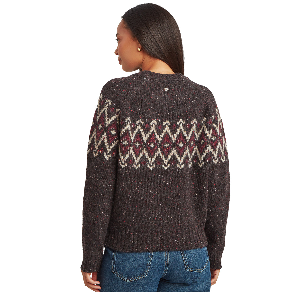 Women's Dumji Crew Sweater - Black