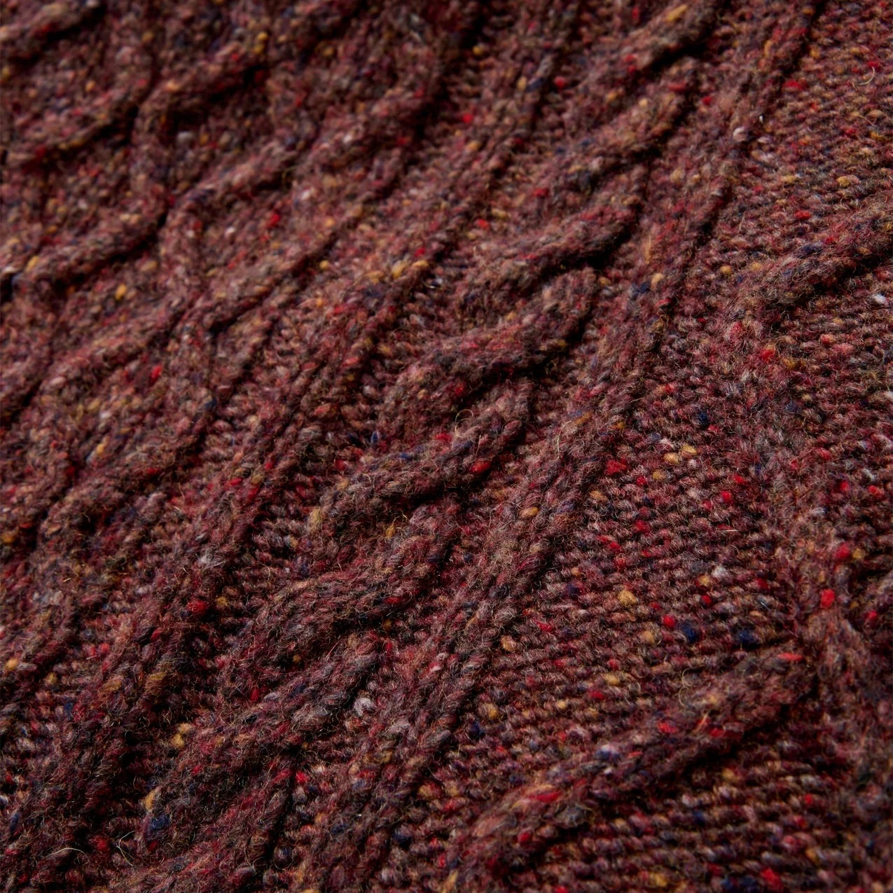 Men’s Sandbar Merino Blend Knitted Jumper - Brown