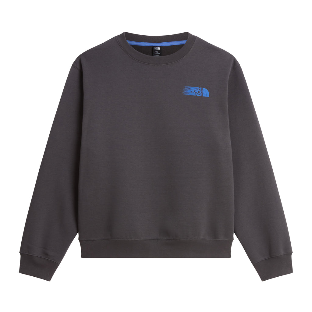 Men's Retro Trail Relaxed Graphic Sweatshirt - Grey