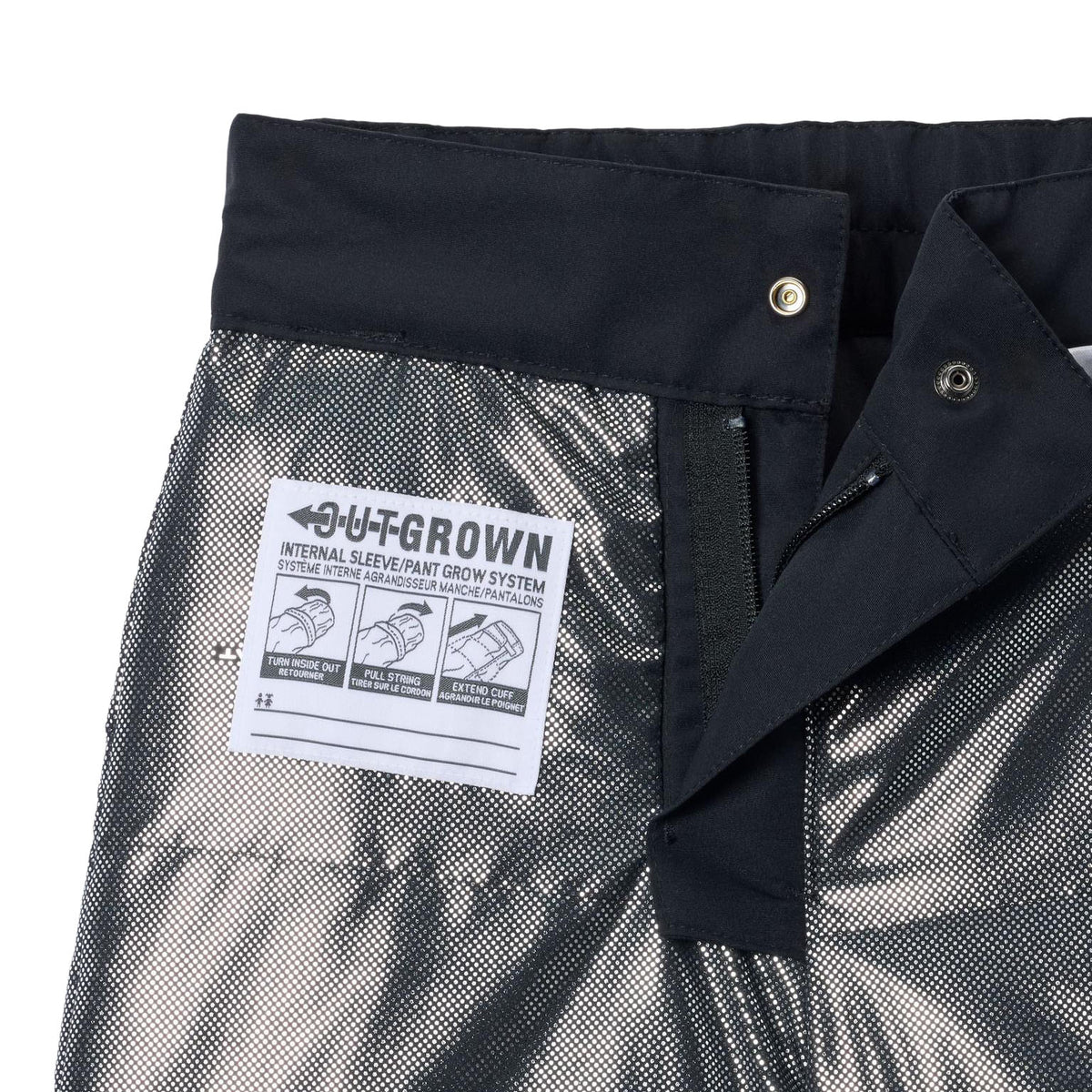 Kids' Bugaboo™ IV Waterproof Ski Pants - Black