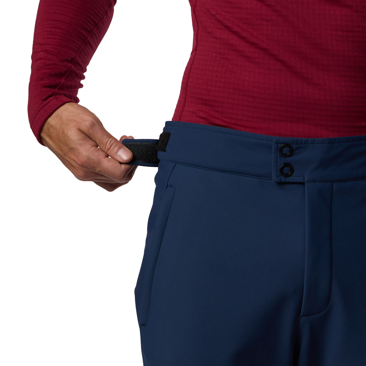 Men's Resort Softshell Ski Pants - Navy