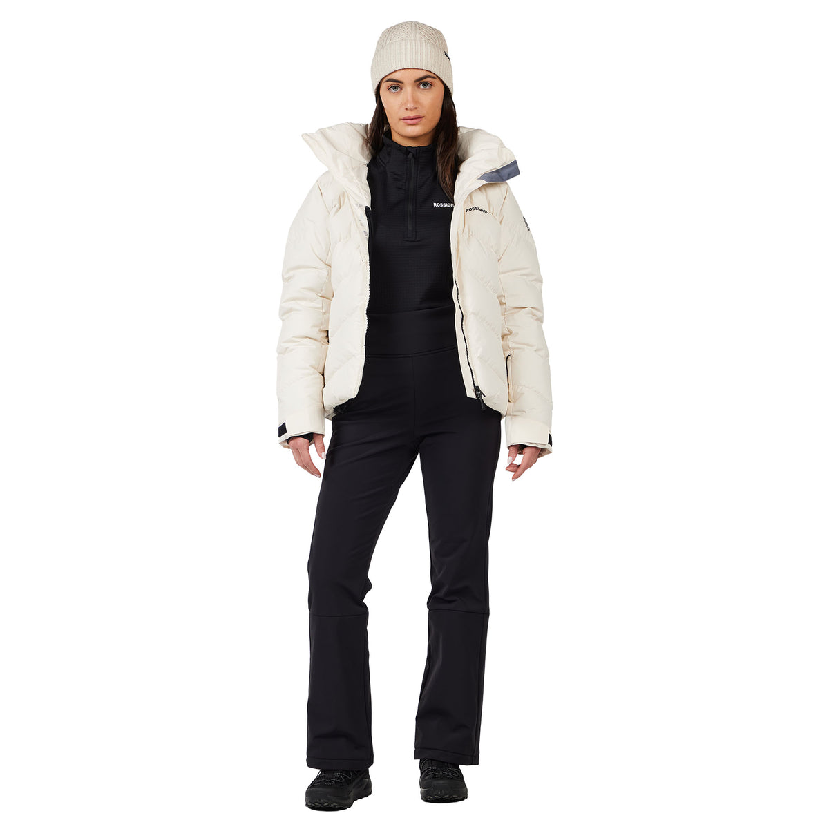 Women's Ski Softshell Pants - Black
