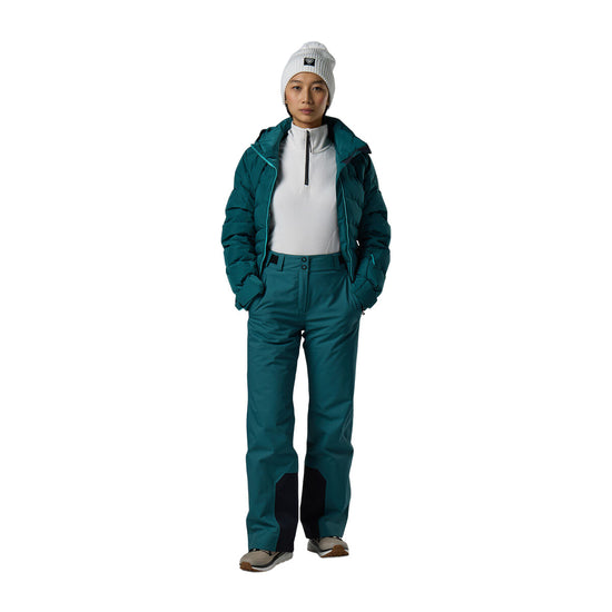 Women's Insulated Ski Pants - Teal