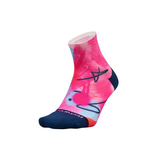 Unisex Elite Light Cushion Quarter Socks - International Women's Day Limited Edition - Pink