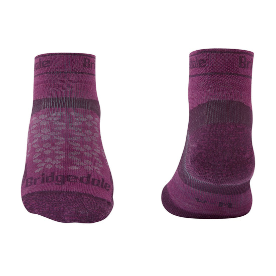 Women's Merino Sport Ultralight Low Socks - Purple