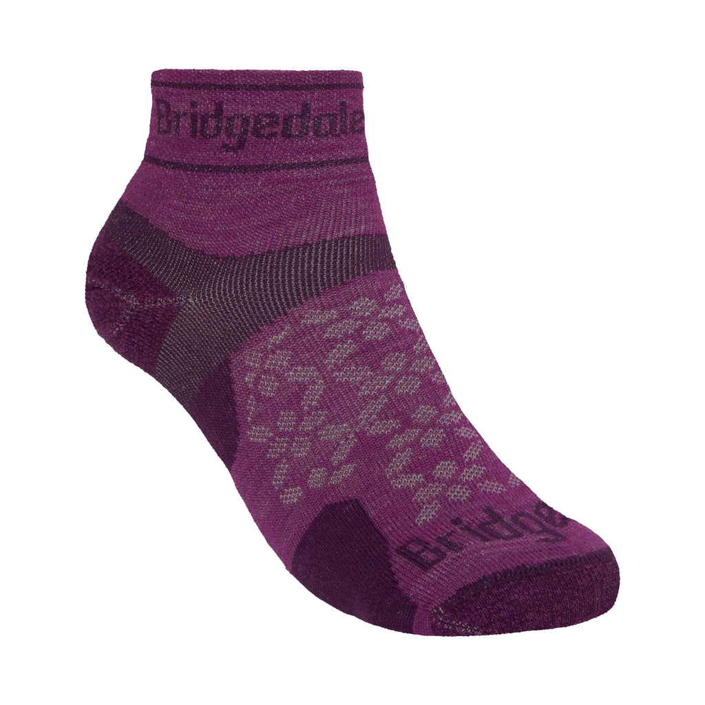 Women's Merino Sport Ultralight Low Socks - Purple