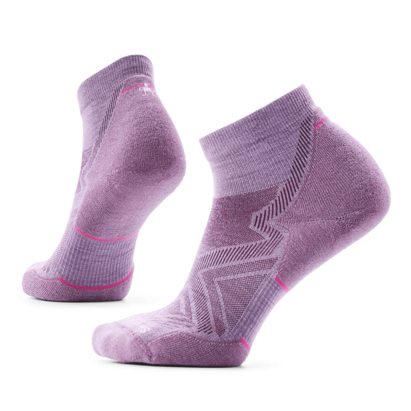 Women's Run Targeted Cushion Ankle Socks - Purple