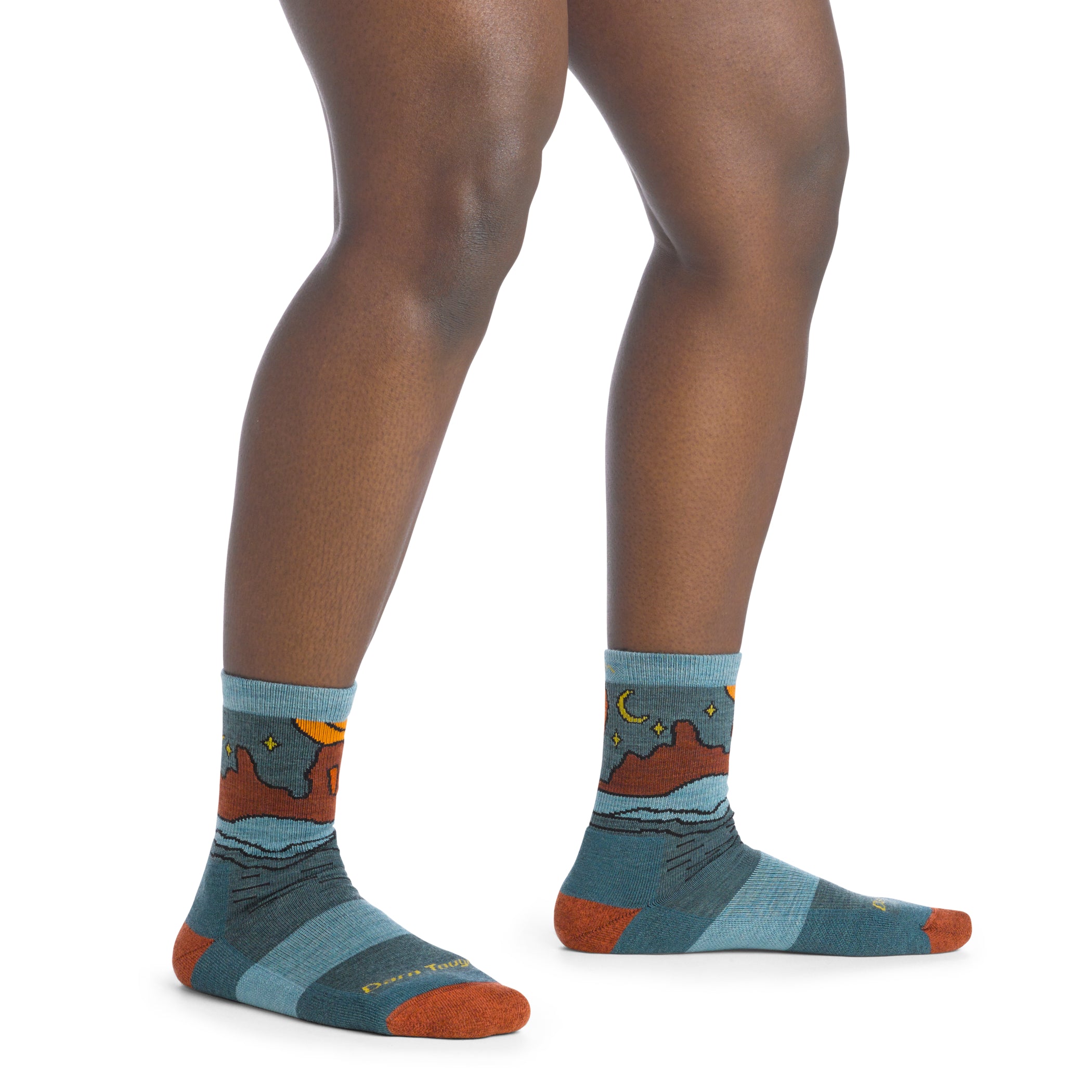Women's Celeste Micro Crew Midweight Hiking Socks - Green
