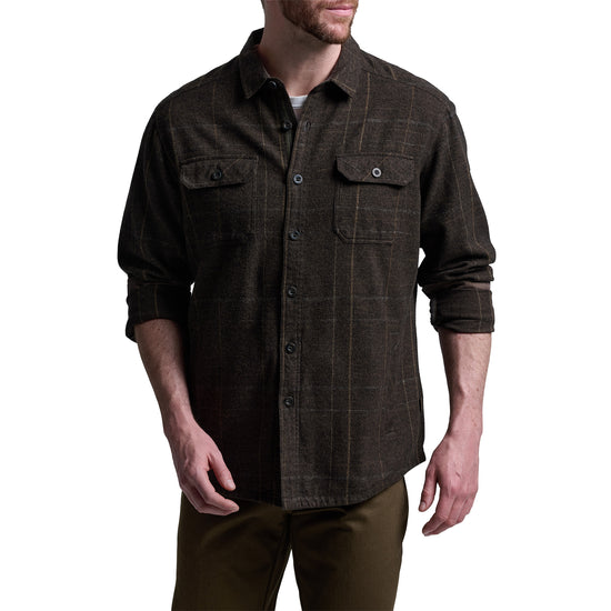 Men's Deviatr Shirt Jacket - Brown