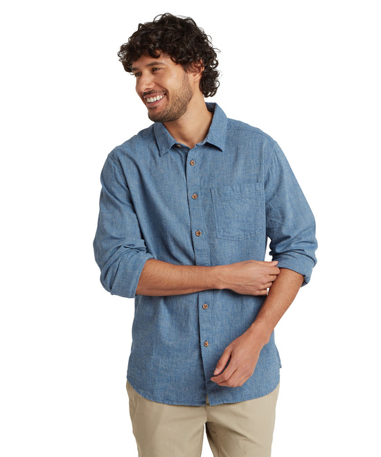 Men's Habba Long-Sleeve Shirt - Blue
