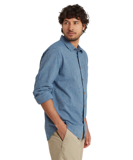 Men's Habba Long-Sleeve Shirt - Blue