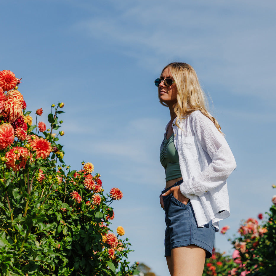 Women's Marlie Long-Sleeve Shirt - White