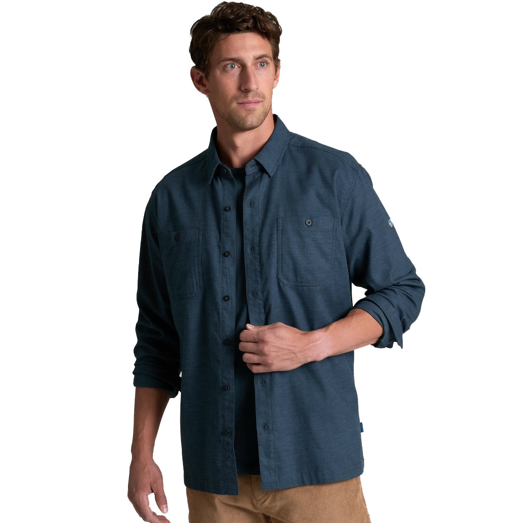 Men's Revolvr Flannel Shirt - Navy
