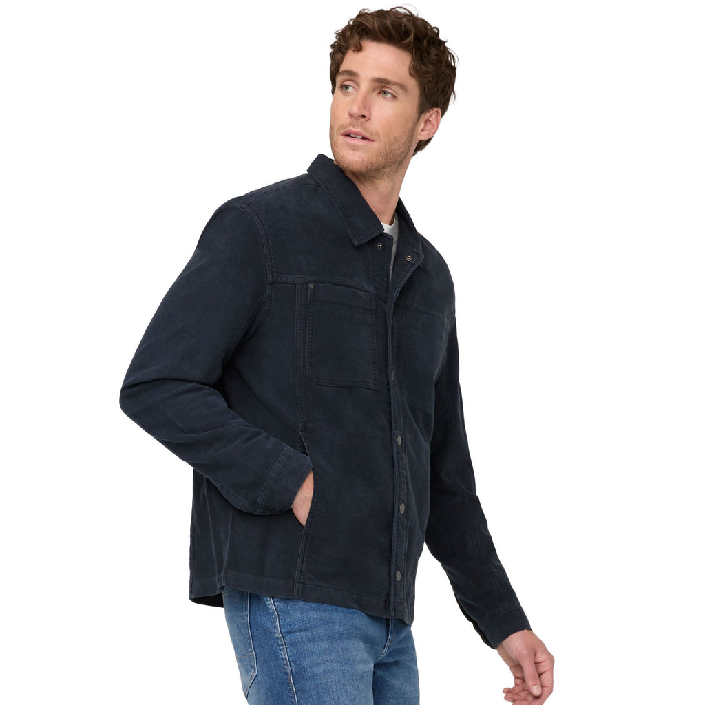 Men's No Sweat Moleskin Shirt - Navy