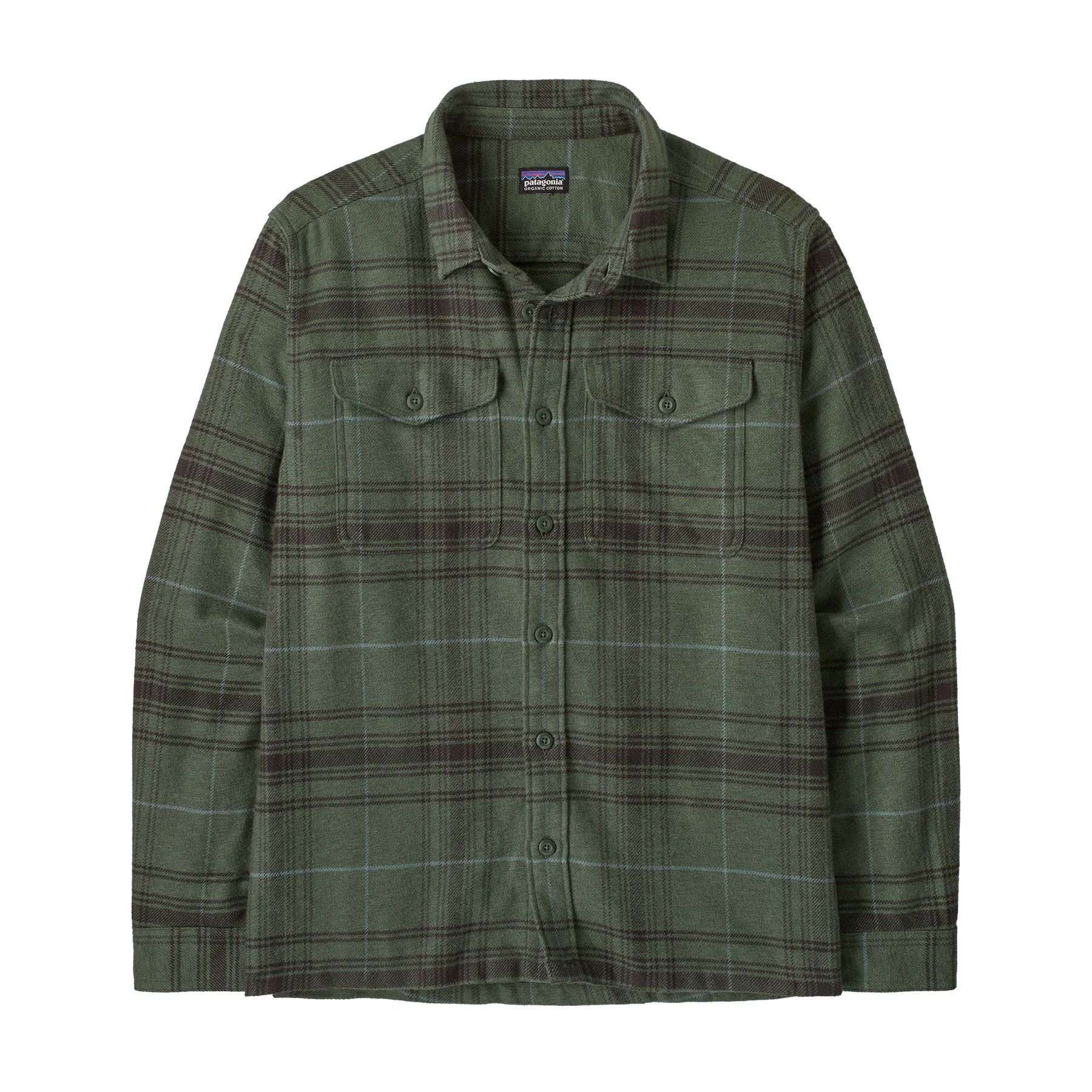 Men's Fjord Long-Sleeve Flannel Shirt - Green