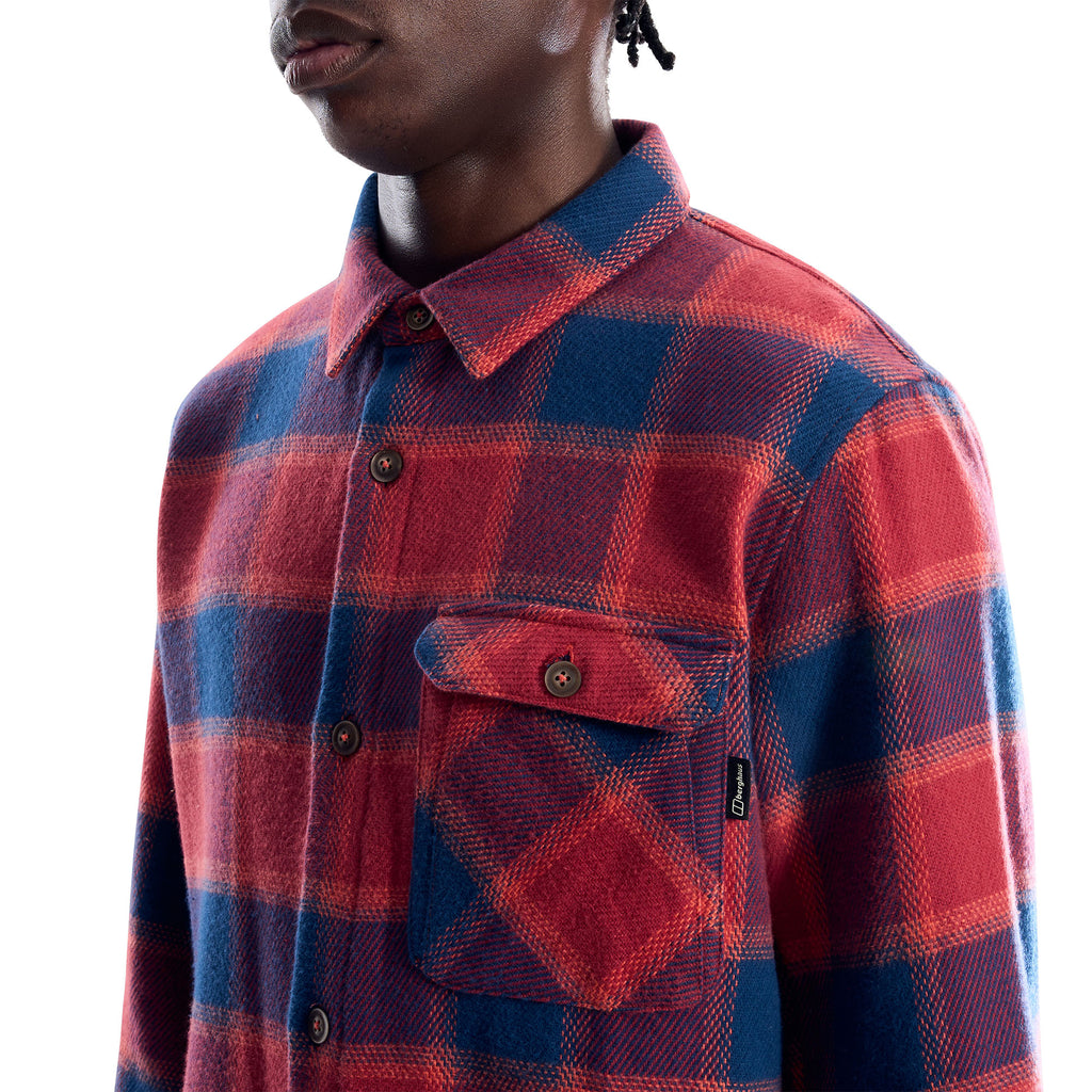 Men's Ashbrooke Overshirt - Red