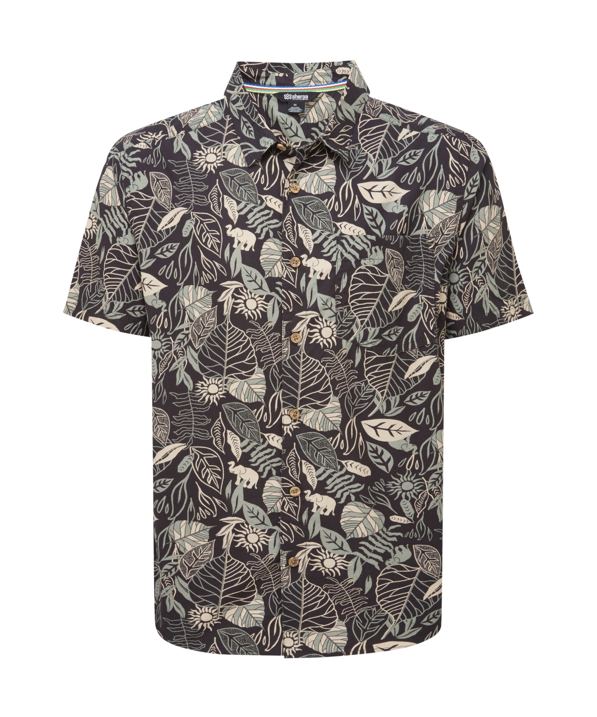 Men's Balun Short-Sleeve Shirt - Black
