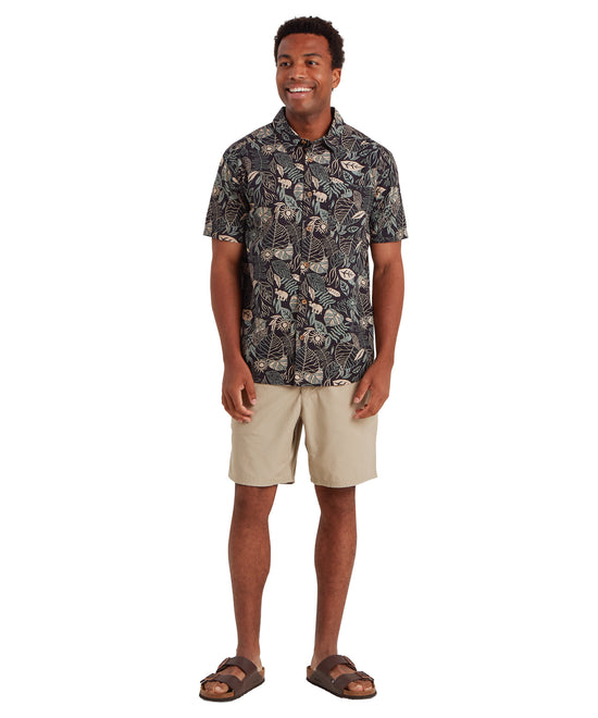 Men's Balun Short-Sleeve Shirt - Black