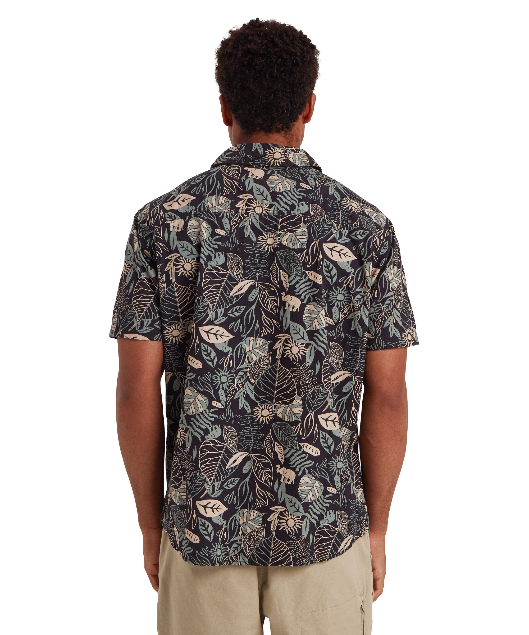 Men's Balun Short-Sleeve Shirt - Black