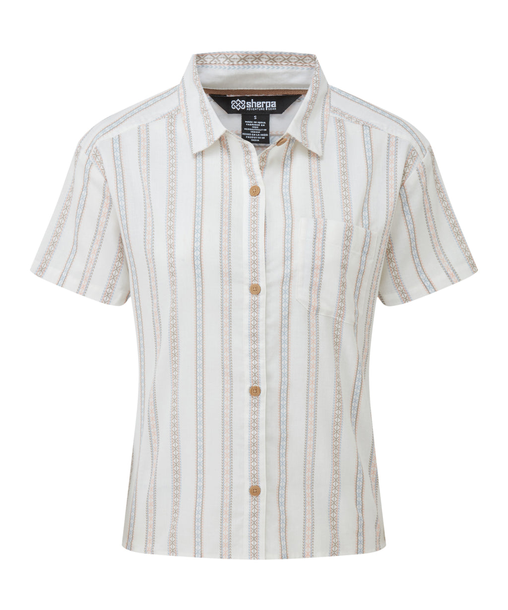 Women's Jaya Camp Shirt - Cream