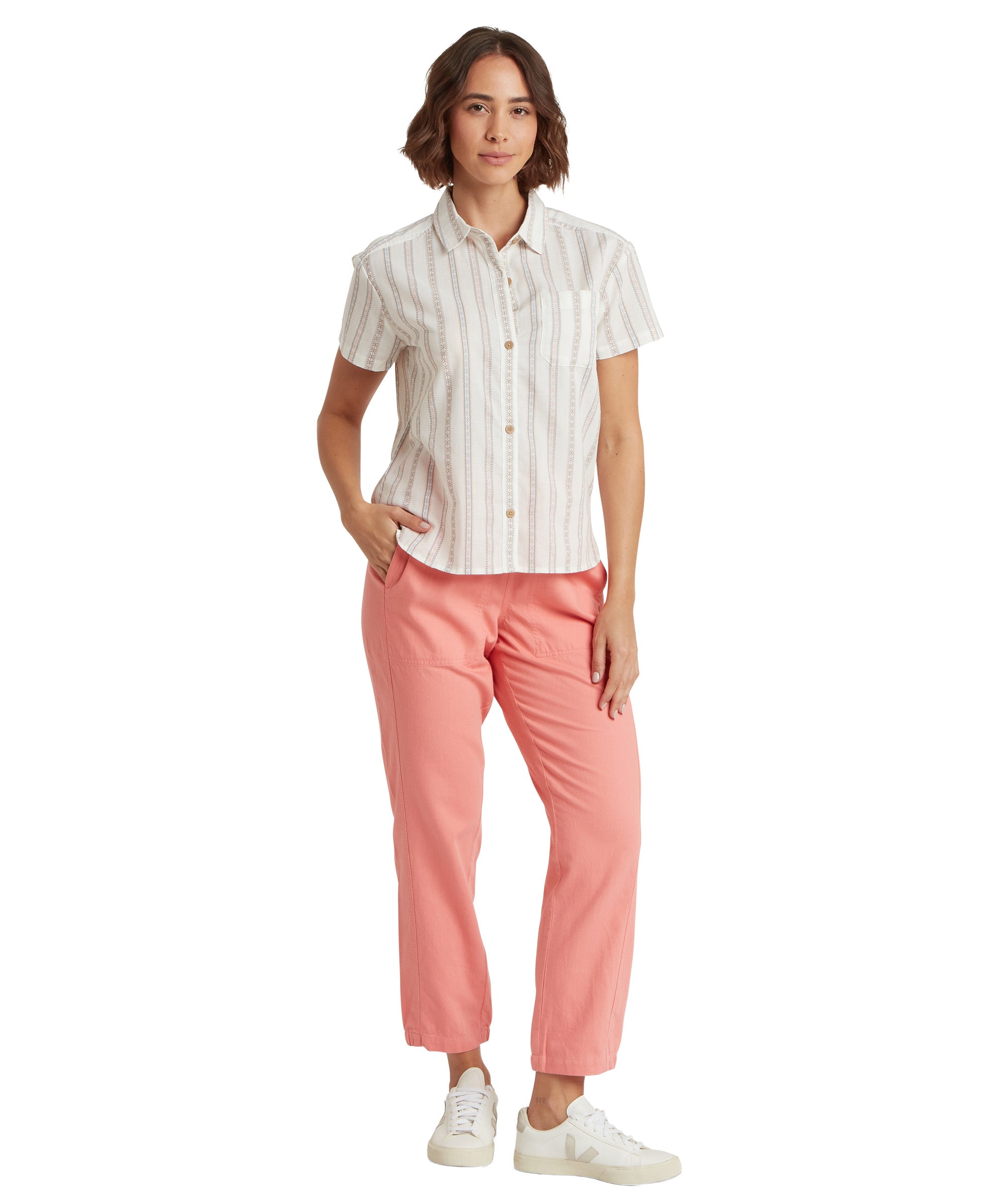 Women's Jaya Camp Shirt - Cream