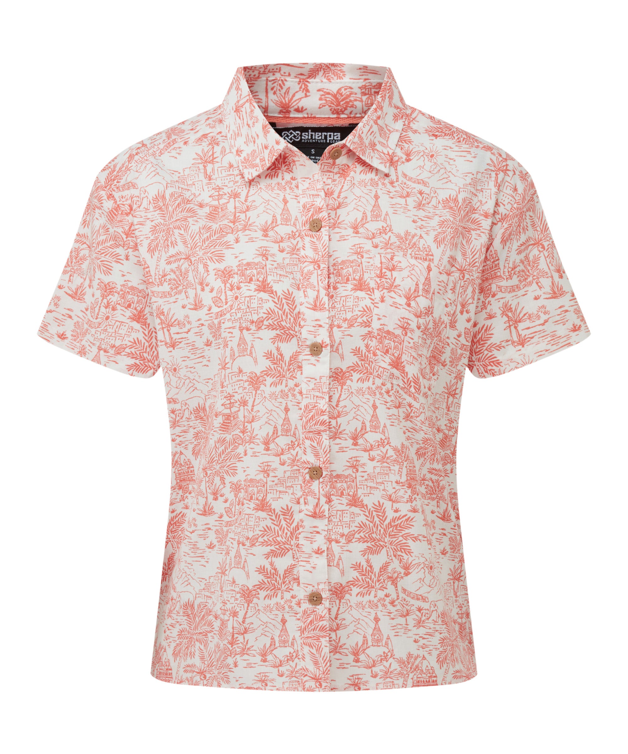 Women's Jaya Camp Shirt - Pink