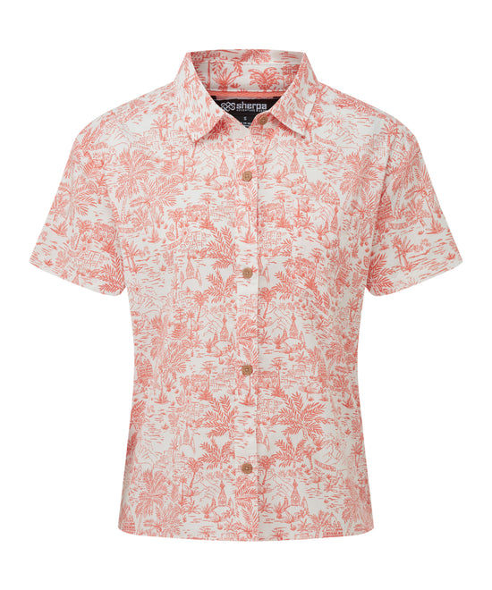 Women's Jaya Camp Shirt - Pink