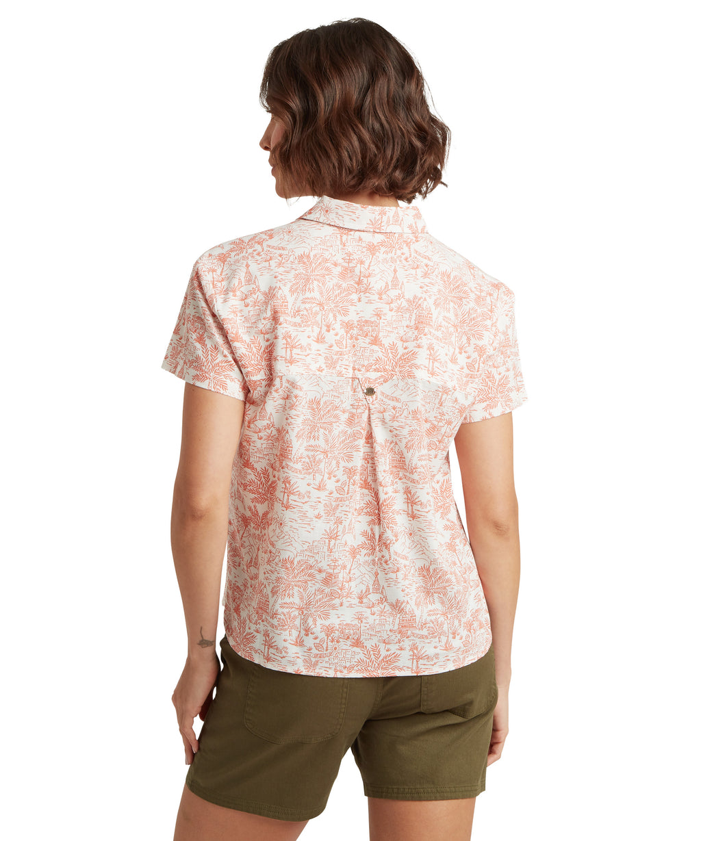 Women's Jaya Camp Shirt - Pink