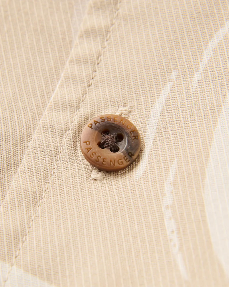 Men's Cove Cotton Shirt - Cream