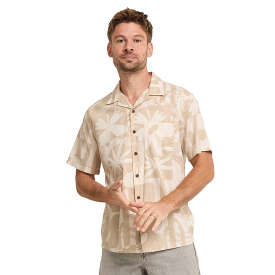 Men's Cove Cotton Shirt - Cream
