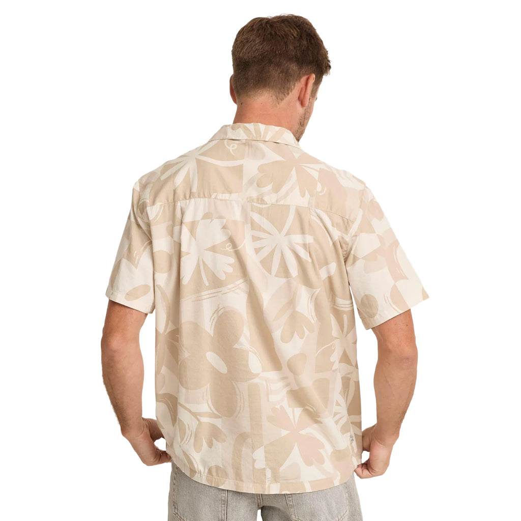 Men's Cove Cotton Shirt - Cream