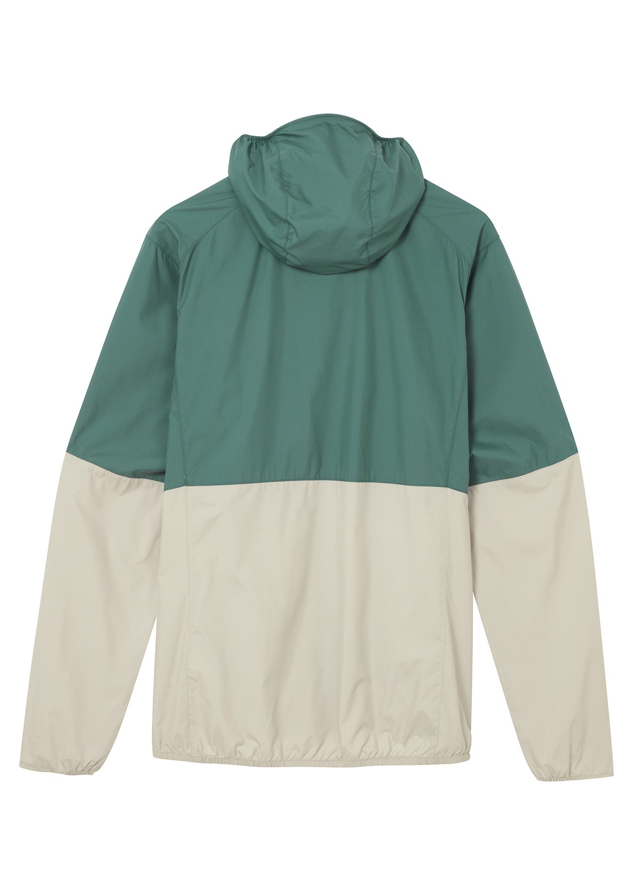 Men's Windgather Hooded Jacket - Green / Beige