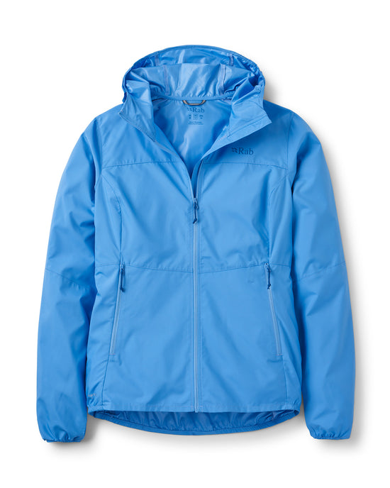 Women's Windgather Hooded Jacket - Blue